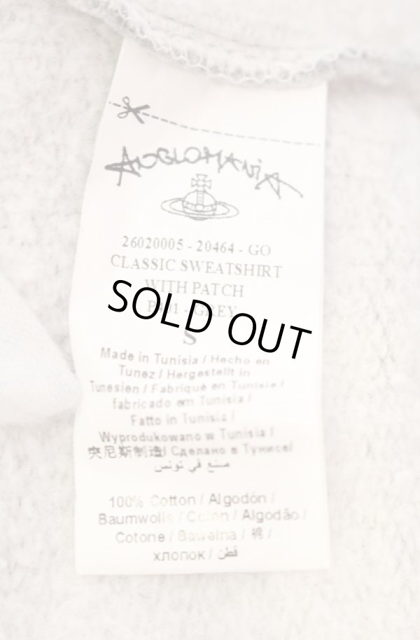 画像5: ANGLOMANIA 中古 / CLASSIC SWAET WITH PATCH セットアップ S グレー  O-25-08-17-006-to-YM-ZH (5)