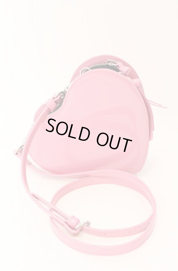 画像3: ヴィヴィアンウエストウッド 中古 / LOUISE HEART CROSSBODY BAG  ピンク  O-25-08-17-058-ba-YM-OS (3)