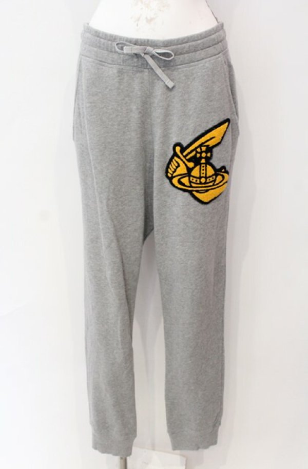 画像6: ANGLOMANIA 中古 / CLASSIC SWAET WITH PATCH セットアップ S グレー  O-25-08-17-006-to-YM-OS (6)