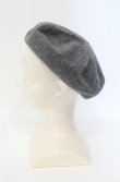 画像3: ヴィヴィアンウエストウッド 中古 / オーブ刺繍ベレー帽  グレー  O-25-08-17-060-ha-IG-OS (3)