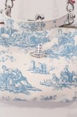 画像2: ヴィヴィアンウエストウッド 中古 / GRANNY FRAME PURSE（Toile de Jouy Print）ガマ口ポーチ  ブルーｘホワイト  O-25-08-17-062-ba-YM-OS (2)