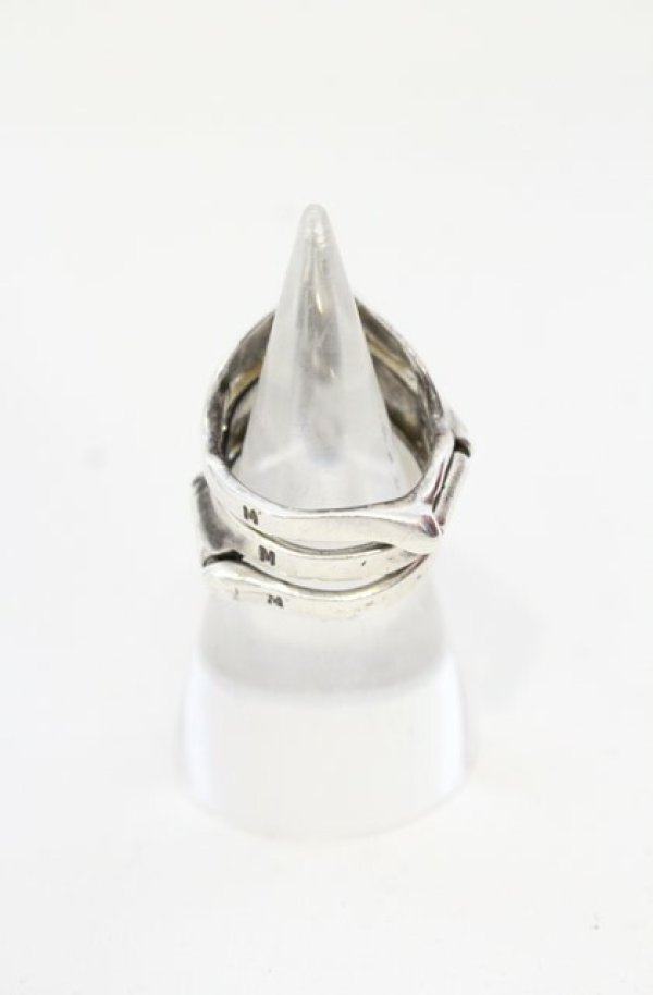 画像3: ヴィヴィアンウエストウッド 中古 / 旧ナックルダスターリング M 約15号 シルバー  O-25-08-17-063-rg-IG-OS (3)