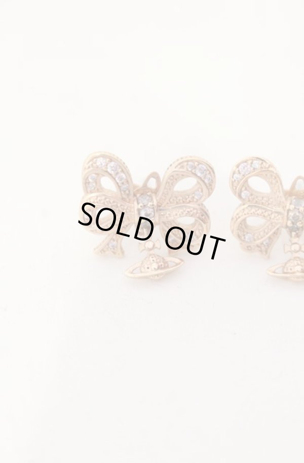 画像2: ヴィヴィアンウエストウッド 中古 / ELINOR SMALLピアス  ピンクゴールド  O-25-08-17-066-ac-YM-OS (2)