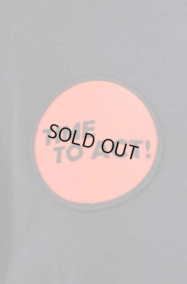 画像3: ANGLOMANIA 中古 / TIME TO ACT PULL パーカー S ネイビー  O-25-08-17-010-to-YM-ZH (3)