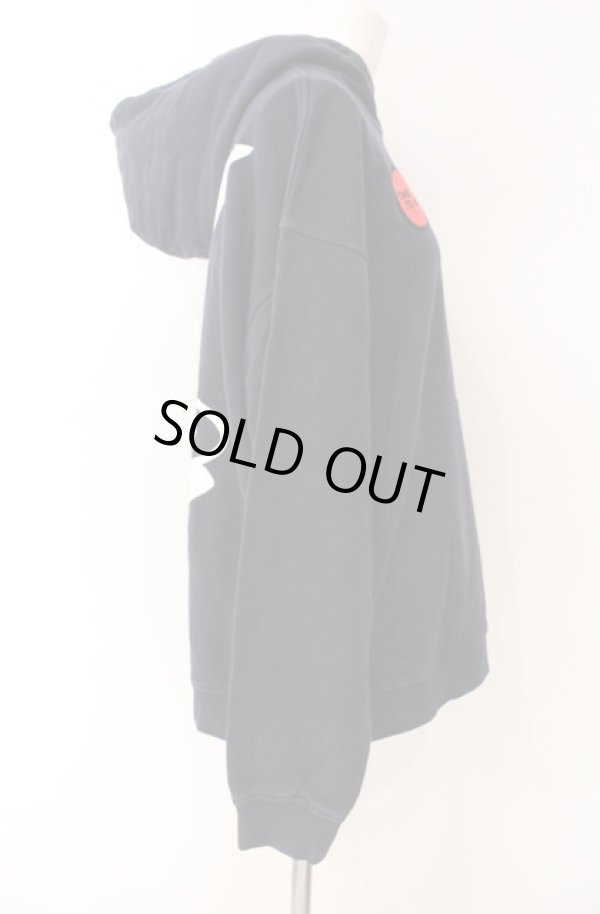 画像4: ANGLOMANIA 中古 / TIME TO ACT PULL パーカー S ネイビー  O-25-08-17-010-to-YM-ZH (4)