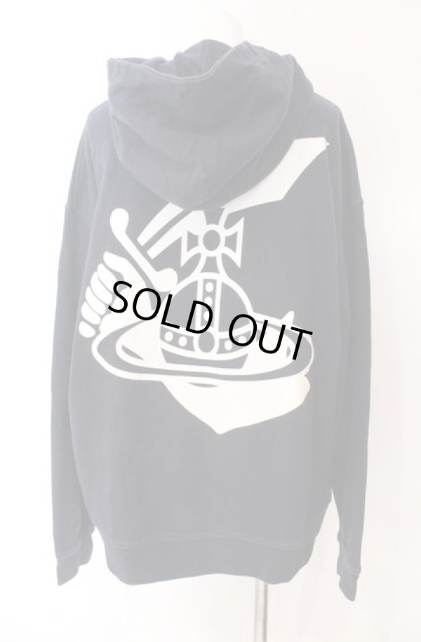 画像5: ANGLOMANIA 中古 / TIME TO ACT PULL パーカー S ネイビー  O-25-08-17-010-to-YM-ZH (5)