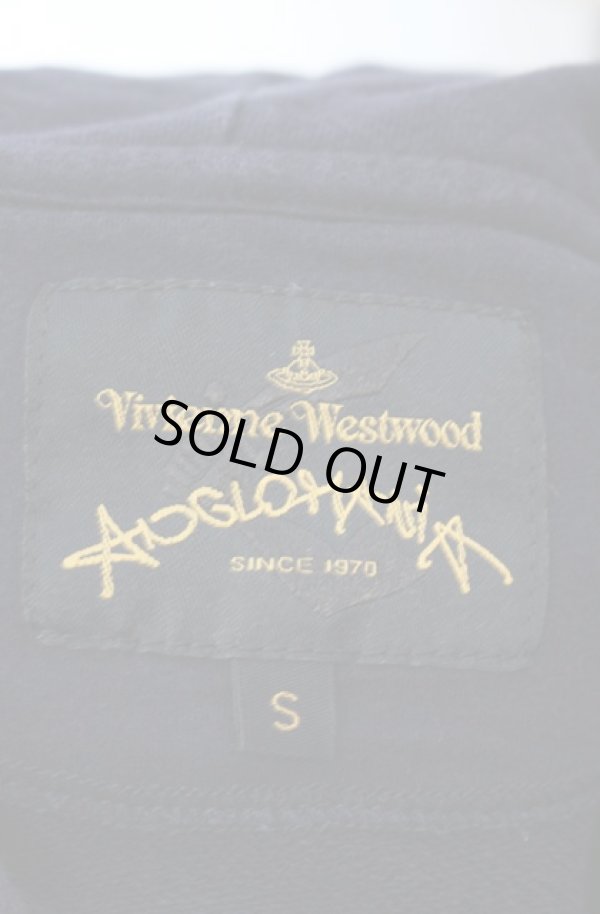 画像6: ANGLOMANIA 中古 / TIME TO ACT PULL パーカー S ネイビー  O-25-08-17-010-to-YM-ZH (6)