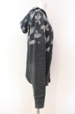 画像2: ANGLOMANIA 中古 / TIME MACHINE SWEATER パーカー M ブラック（グレー）  O-25-08-17-011-to-YM-OS (2)