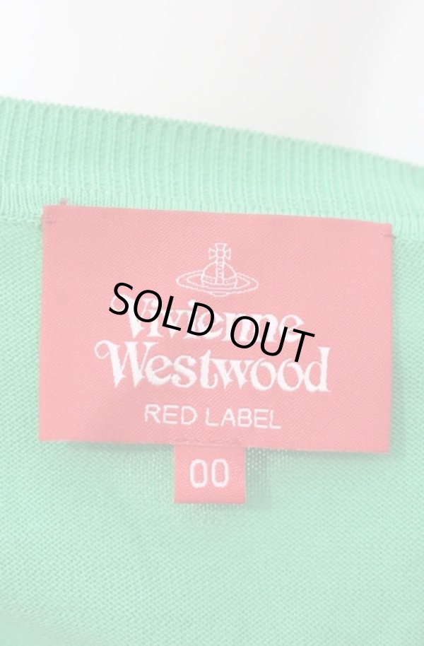 画像5: ヴィヴィアンウエストウッド 中古 / オーブ刺繍カーディガン 00 ライトグリーン  O-25-08-17-013-to-IG-OS (5)