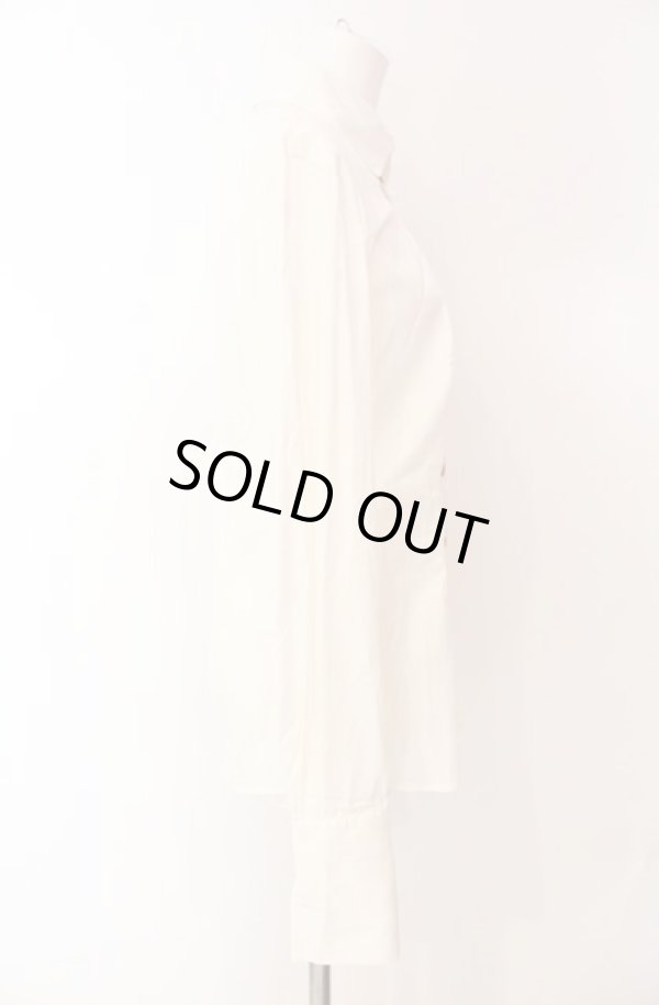 画像3: ヴィヴィアンウエストウッド 中古 / カラオーブ刺繍ラブシャツ 40 ホワイト  O-25-08-17-019-bl-IG-OS (3)