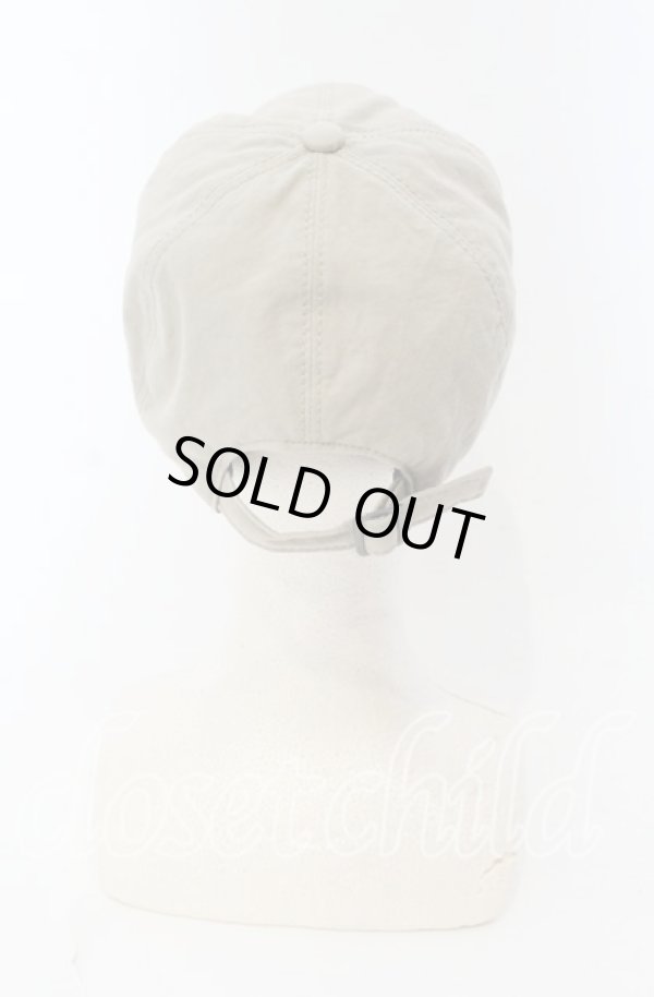 画像5: ヴィヴィアンウエストウッド 中古 / グランジウォッシュ ORBキャップ  ベージュ  O-25-09-14-072-ha-IG-ZH (5)