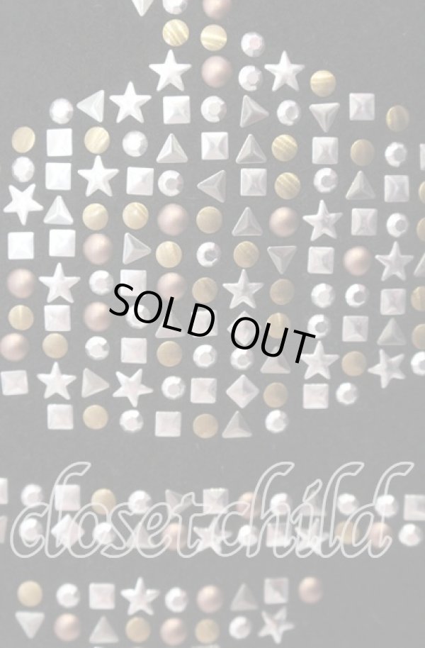 画像2: ヴィヴィアンウエストウッド 中古 / スタッズオーブベレー  ブラック  O-25-09-14-073-ha-IG-OS (2)