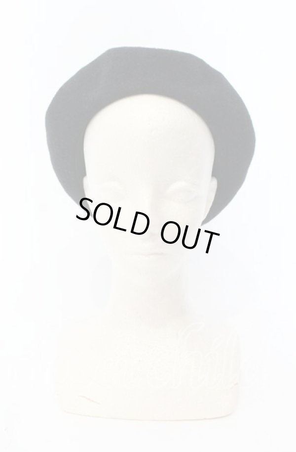 画像4: ヴィヴィアンウエストウッド 中古 / スタッズオーブベレー  ブラック  O-25-09-14-073-ha-IG-OS (4)