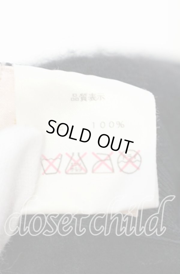 画像6: ヴィヴィアンウエストウッド 中古 / スタッズオーブベレー  ブラック  O-25-09-14-073-ha-IG-OS (6)