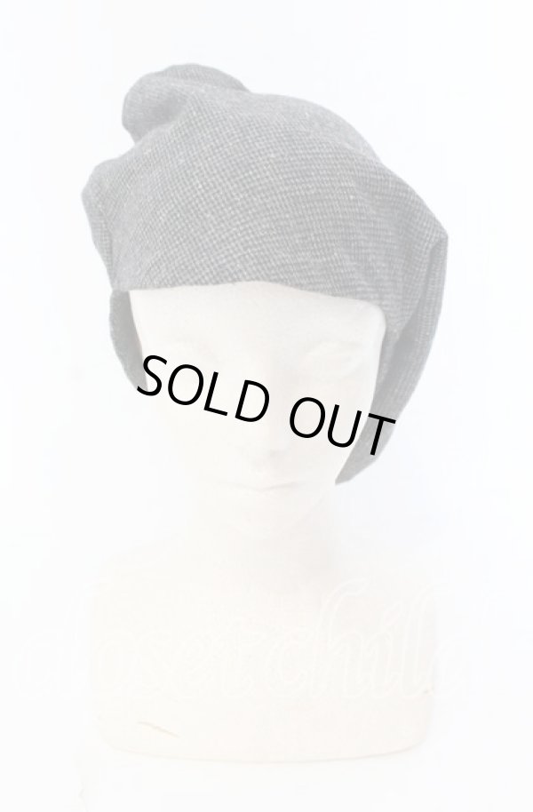 画像2: ヴィヴィアンウエストウッド 中古 / アニマルカットビーニー L グレー  O-25-09-14-075-ha-YM-OS (2)