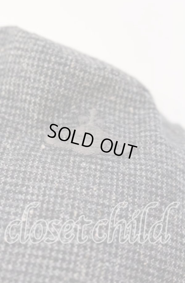 画像3: ヴィヴィアンウエストウッド 中古 / アニマルカットビーニー L グレー  O-25-09-14-075-ha-YM-OS (3)