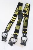 画像3: ANGLOMANIA 中古 / フライトタグサスペンダー  ブラック×イエロー  O-25-09-14-078-gd-IG-OS (3)