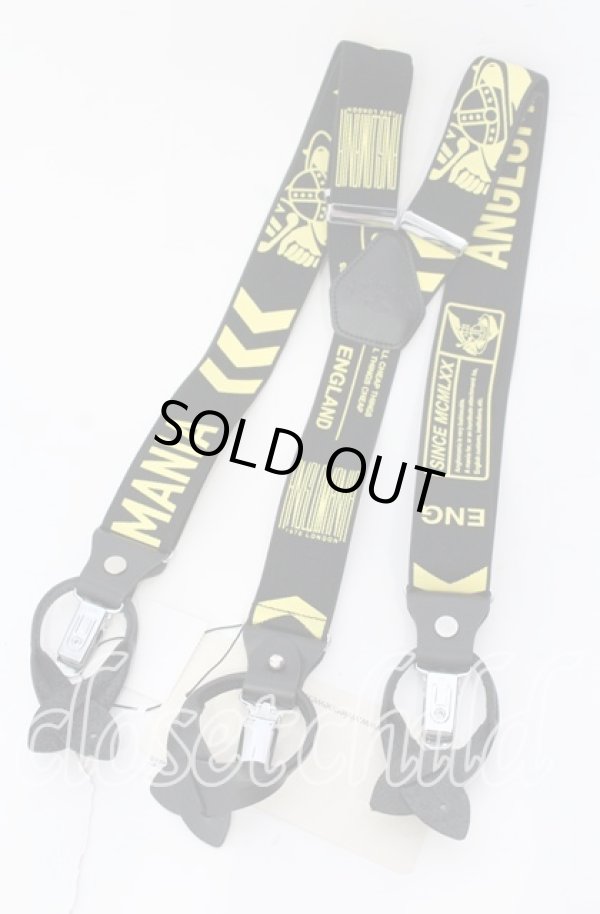 画像3: ANGLOMANIA 中古 / フライトタグサスペンダー  ブラック×イエロー  O-25-09-14-078-gd-IG-OS (3)