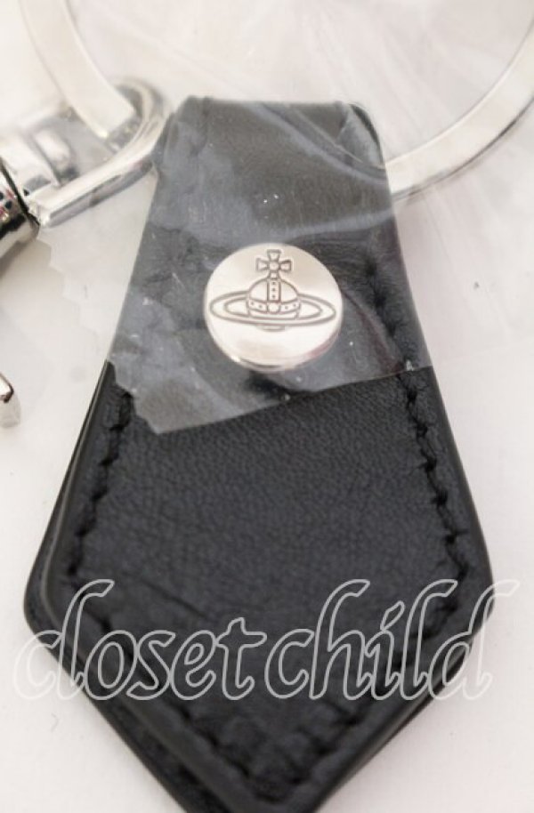 画像4: ヴィヴィアンウエストウッド 中古 / Teddy Bear キーホルダー  ブラックｘホワイト  O-25-09-14-085-gd-YM-OS (4)