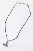 画像4: ヴィヴィアンウエストウッド 中古 / Hand and Bone ペンダント  シルバーｘブラウン  O-25-09-14-088-ac-YM-OS (4)