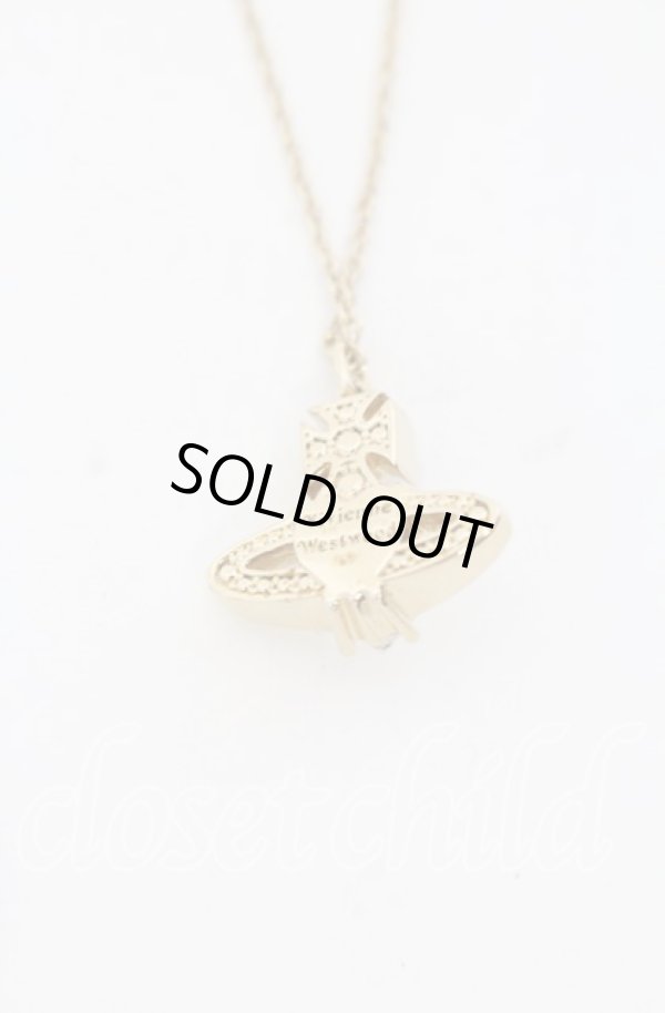 画像2: ヴィヴィアンウエストウッド 中古 / ARIELLAネックレス  ゴールド  O-25-09-14-091-ac-YM-OS (2)