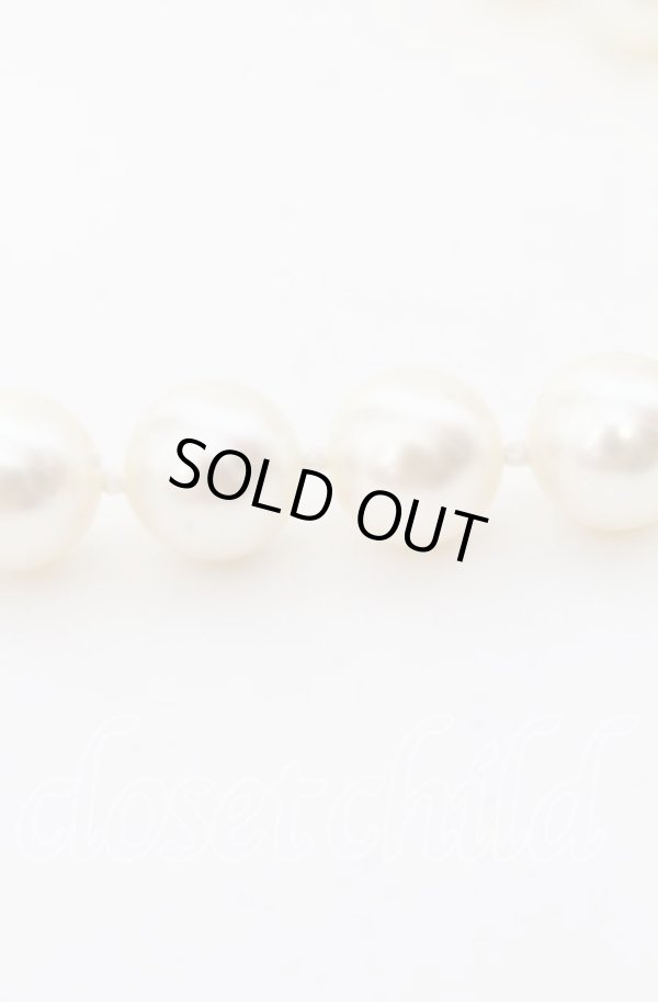 画像4: ヴィヴィアンウエストウッド 中古 / One Row Pearl Bas Relief チョーカー  ゴールド  O-25-09-14-093-ac-YM-OS (4)