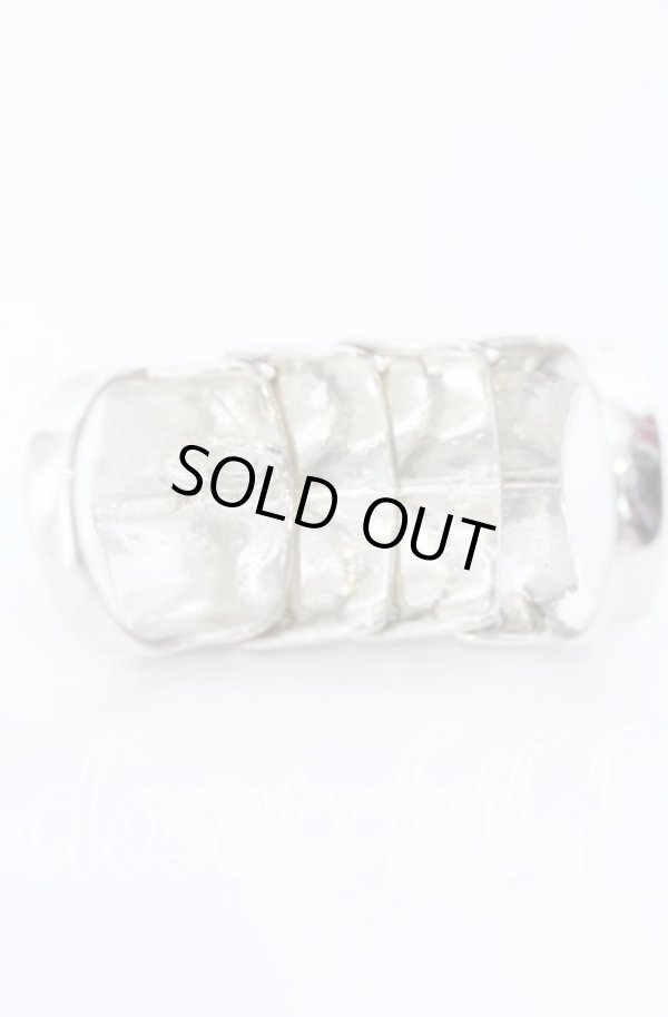 画像3: ヴィヴィアンウエストウッド 中古 / 旧アーマーリング L（上:約10号 下:約17.5号） シルバー  O-25-09-14-094-ac-YM-OS (3)