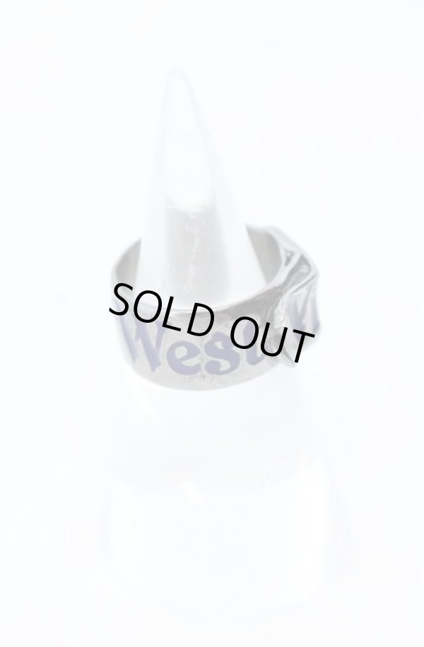 画像4: ヴィヴィアンウエストウッド 中古 / ベルトリング S（約11号） ガンメタ×ブルー  O-25-09-14-099-rg-IG-ZH (4)