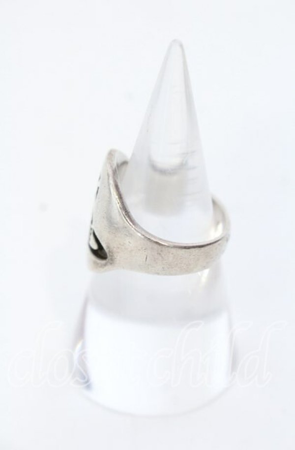 画像2: ヴィヴィアンウエストウッド 中古 / Neo Seal Ring リング L(約16号) シルバー  O-25-09-14-103-rg-IG-OS (2)