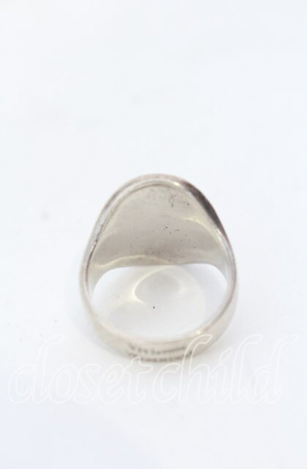 画像5: ヴィヴィアンウエストウッド 中古 / Neo Seal Ring リング L(約16号) シルバー  O-25-09-14-103-rg-IG-OS (5)