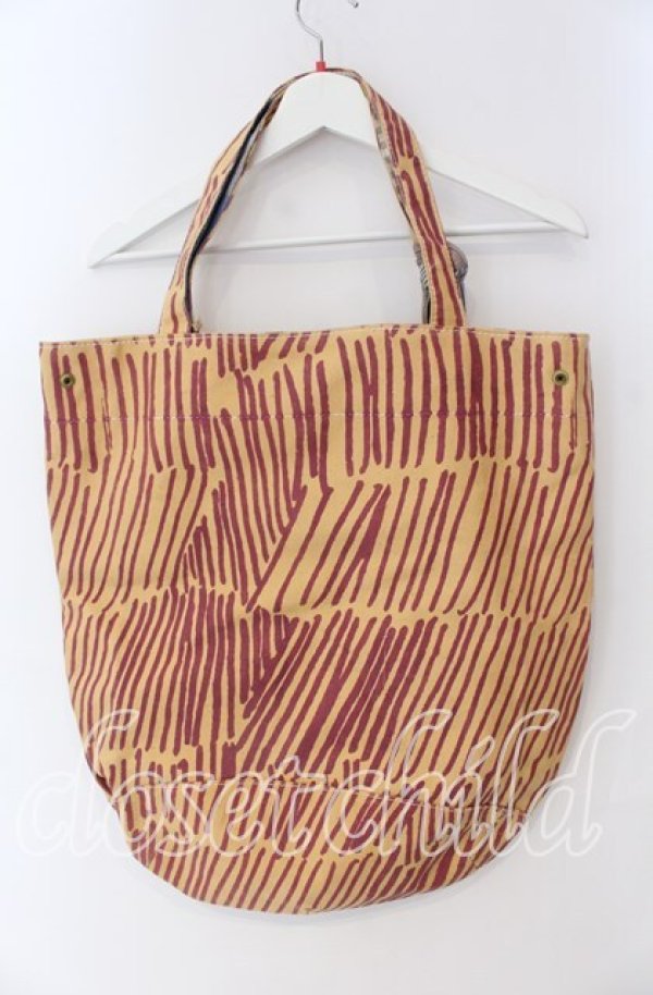 画像3: ヴィヴィアンウエストウッド 中古 / Lightning Shopper バッグ  ブラウンｘパープル  O-25-09-14-105-ba-YM-ZH (3)