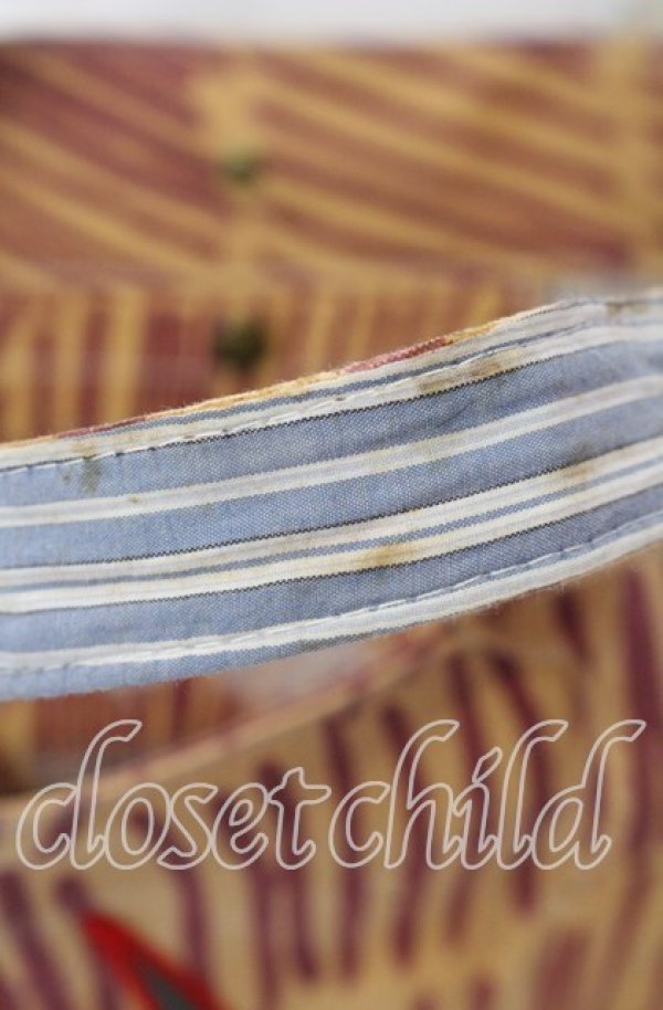 画像4: ヴィヴィアンウエストウッド 中古 / Lightning Shopper バッグ  ブラウンｘパープル  O-25-09-14-105-ba-YM-ZH (4)