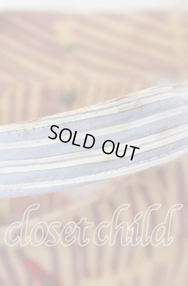 画像4: ヴィヴィアンウエストウッド 中古 / Lightning Shopper バッグ  ブラウンｘパープル  O-25-09-14-105-ba-YM-ZH (4)