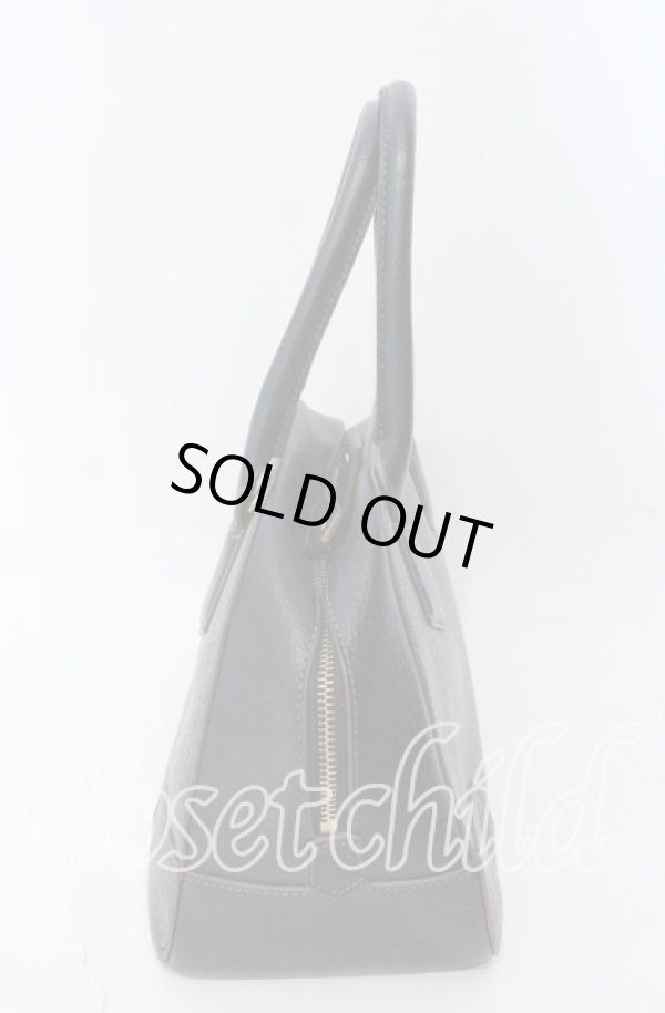 画像3: ヴィヴィアンウエストウッド 中古 / EXECUTIVEハンドバッグ  ブラック(ブラウン)  O-25-09-14-106-ba-YM-OS (3)