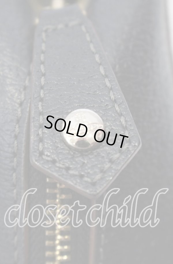 画像4: ヴィヴィアンウエストウッド 中古 / EXECUTIVEハンドバッグ  ブラック(ブラウン)  O-25-09-14-106-ba-YM-OS (4)