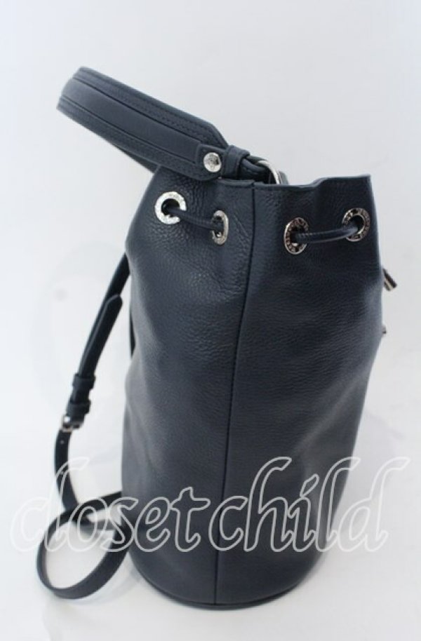 画像3: ヴィヴィアンウエストウッド 中古 / CARRIE BUCKET BAG バッグ  ネイビー  O-25-09-14-109-ba-IG-ZH (3)
