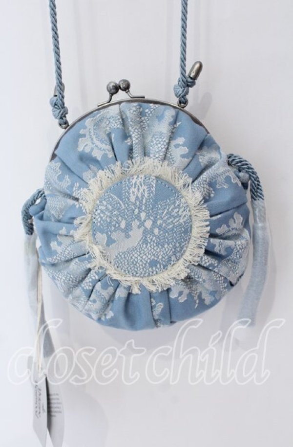 画像4: ヴィヴィアンウエストウッド 中古 / ROSIE CIRCLE FRAME CROSSBODY  サックス  O-25-09-14-110-ba-IG-ZH (4)