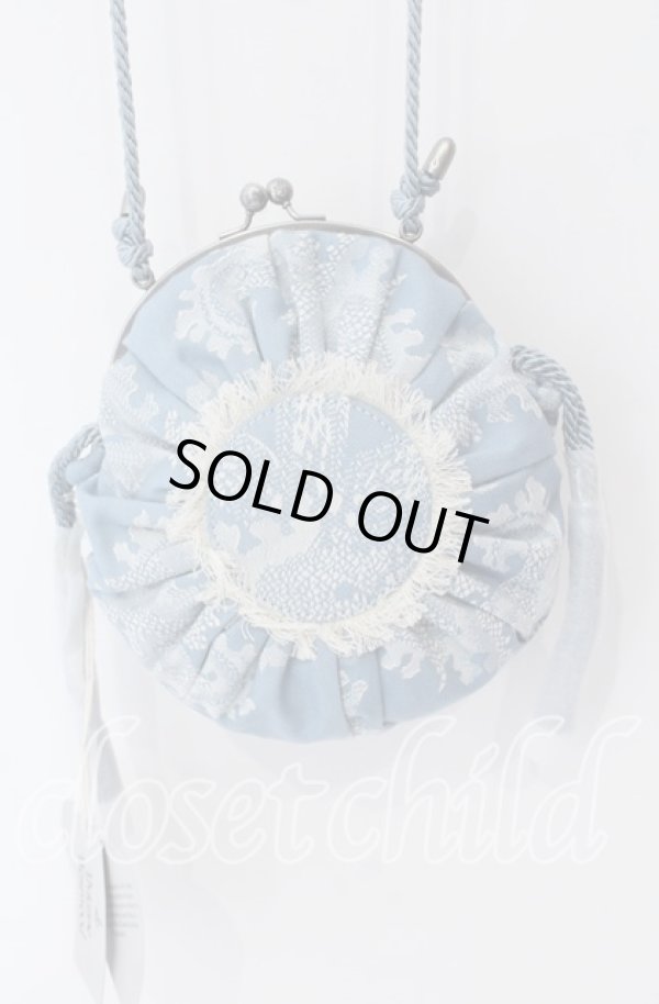 画像4: ヴィヴィアンウエストウッド 中古 / ROSIE CIRCLE FRAME CROSSBODY  サックス  O-25-09-14-110-ba-IG-ZH (4)