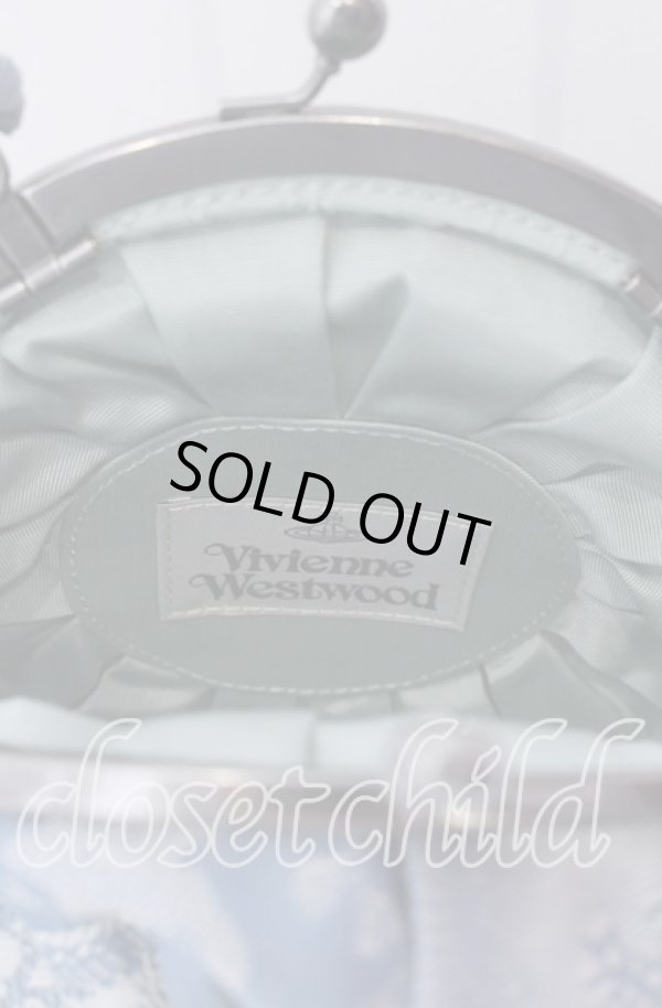 画像5: ヴィヴィアンウエストウッド 中古 / ROSIE CIRCLE FRAME CROSSBODY  サックス  O-25-09-14-110-ba-IG-ZH (5)
