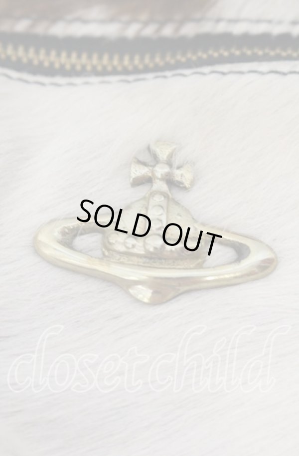 画像2: ヴィヴィアンウエストウッド 中古 / ハラコボディバッグ  アイボリー  O-25-09-14-111-ba-IG-OS (2)