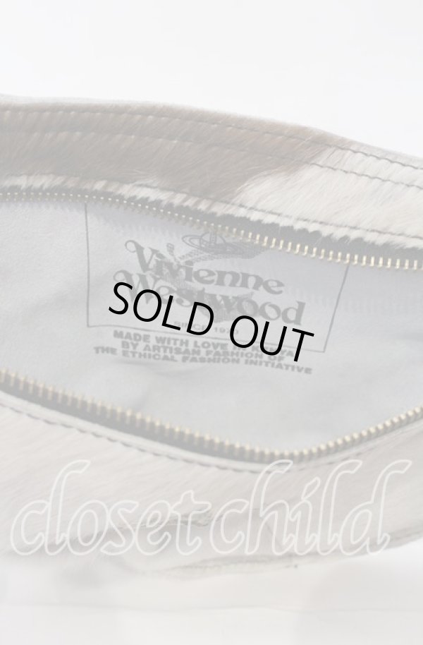 画像5: ヴィヴィアンウエストウッド 中古 / ハラコボディバッグ  アイボリー  O-25-09-14-111-ba-IG-OS (5)