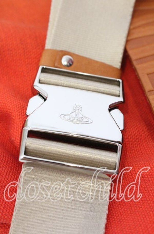 画像4: ヴィヴィアンウエストウッド 中古 / グラデーションボディバッグ  オレンジ  O-25-09-14-112-ba-IG-ZH (4)