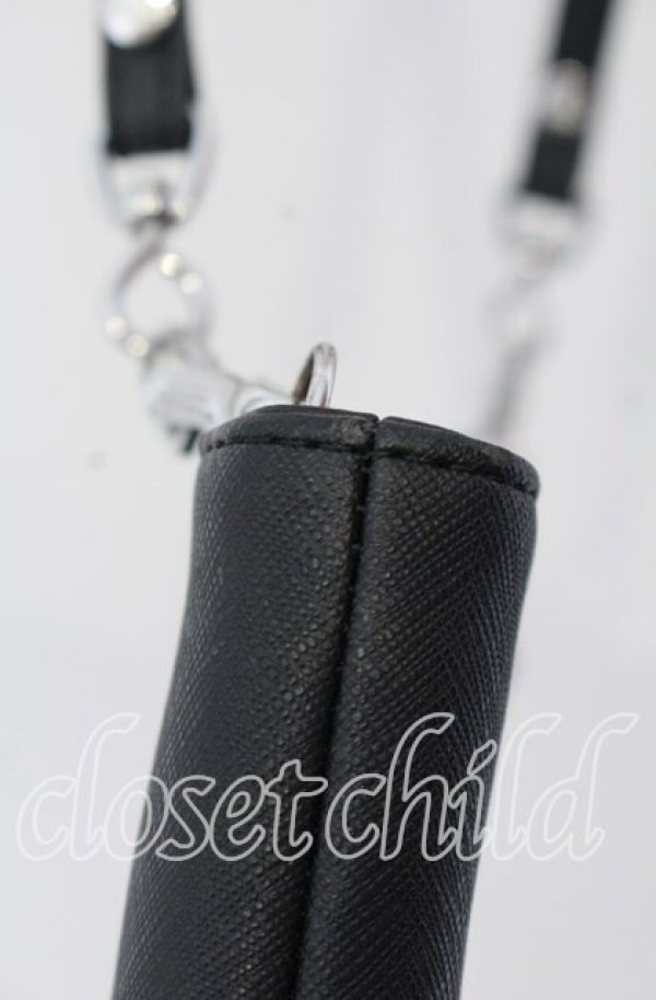 画像3: ヴィヴィアンウエストウッド 中古 / PFSQUARE CROSSBODY バッグ  ブラック  O-25-09-14-113-ba-IG-OS (3)