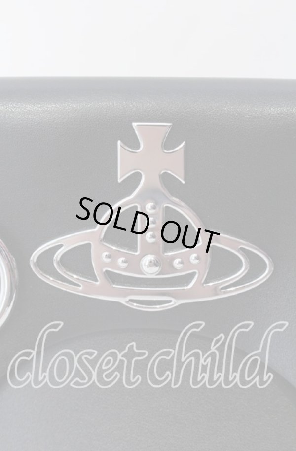 画像2: ヴィヴィアンウエストウッド 中古 / BETTY MINI SATCHEL バッグ  ブラック  O-25-09-14-114-ba-IG-OS (2)