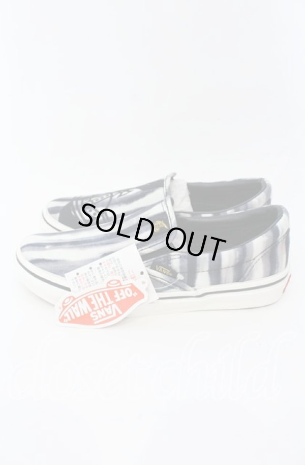 画像4: ANGLOMANIA 中古 / × VANS V98VIVIENNE SLIP ON シューズ 24cm EUR38 アナーキーストライプモノクロ  O-25-09-14-117-sh-IG-OS (4)