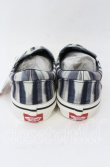 画像5: ANGLOMANIA 中古 / × VANS V98VIVIENNE SLIP ON シューズ 24cm EUR38 アナーキーストライプモノクロ  O-25-09-14-117-sh-IG-OS (5)
