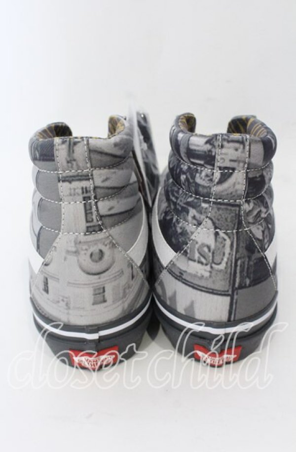 画像4: ヴィヴィアンウエストウッド 中古 / VANSコラボSK8-HI スニーカー 26cm EUR41 M'S US8 モノクロ  O-25-09-14-118-sh-IG-OS (4)