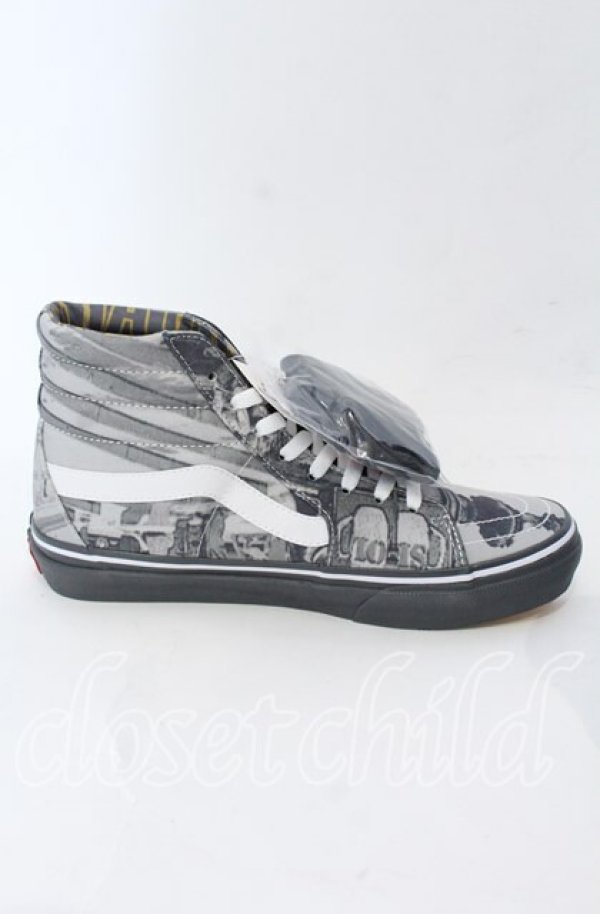 画像5: ヴィヴィアンウエストウッド 中古 / VANSコラボSK8-HI スニーカー 26cm EUR41 M'S US8 モノクロ  O-25-09-14-118-sh-IG-OS (5)
