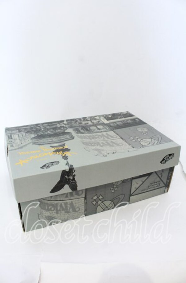 画像7: ヴィヴィアンウエストウッド 中古 / VANSコラボSK8-HI スニーカー 26cm EUR41 M'S US8 モノクロ  O-25-09-14-118-sh-IG-OS (7)
