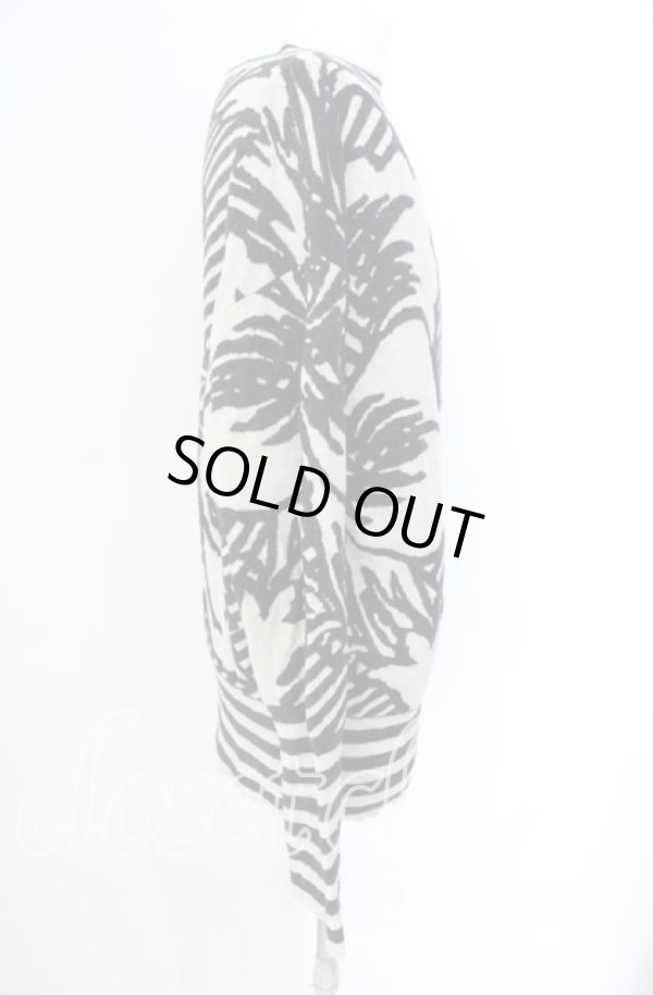 画像4: ヴィヴィアンウエストウッド MAN 中古 / BROCADE FLOWER KNIT ニットソー 46 ベージュ  O-25-09-21-002-to-YM-ZH (4)